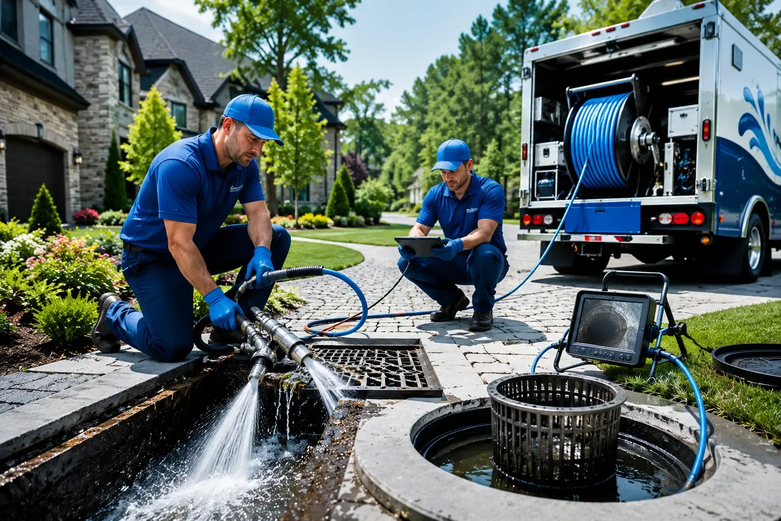 Local outdoor drain cleaning professionals in Hiram, OH