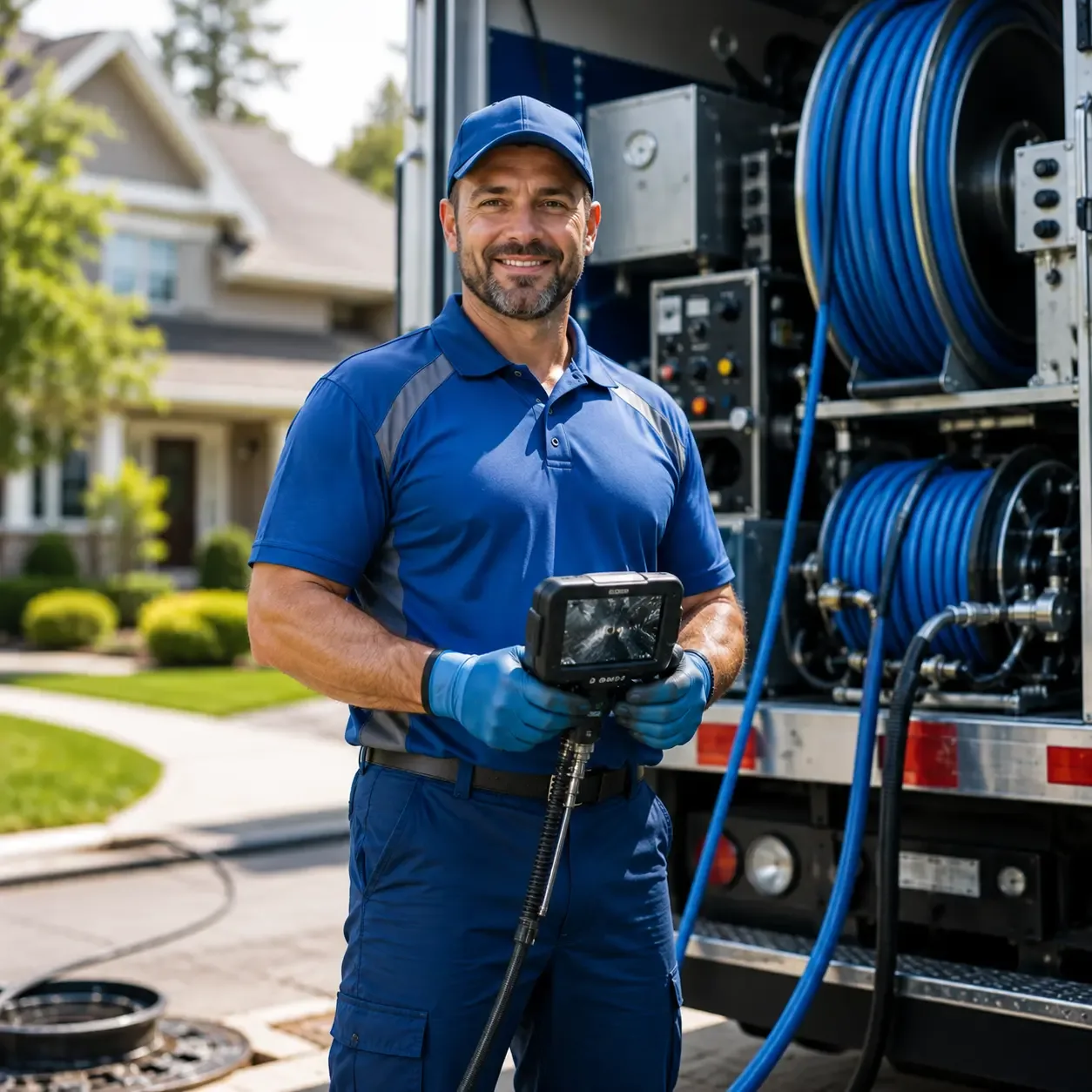 Local outdoor drain cleaning specialists in Hiram, OH